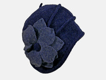 Load image into Gallery viewer, &quot;Eva&quot; 20&#39;s Wool Cloche

