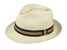 Load image into Gallery viewer, Henley Panama Trilby in Natural/Taupe
