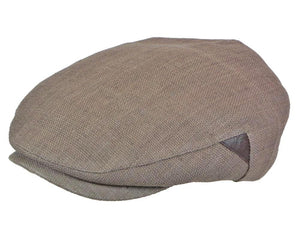 Jensen Linen Cap in Taupe