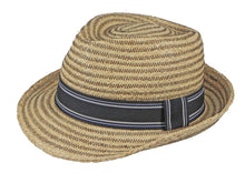 Load image into Gallery viewer, Cobra Raffia Trilby in Natural
