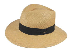 Epsom Panama Fedora in Caramel