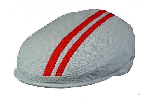 Tempo Golf Cap in White/Red
