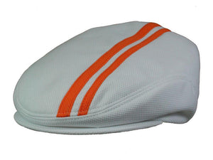 Tempo Golf Cap in White/Orange