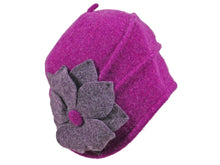 Load image into Gallery viewer, WSC24 20&#39;s Wool Cloche in Neon
