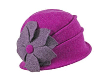 Load image into Gallery viewer, WSC26 Wool Cloche in Neon
