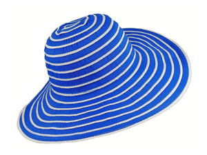 WSC37 Ribbon and Rio Sun Hat in Royal