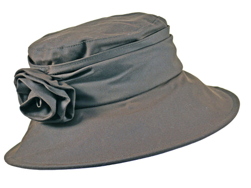 WSC41 Wax Cotton Brim in Chocolate