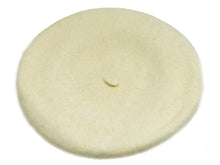 Load image into Gallery viewer, WSC500 Wool Beret in Cream
