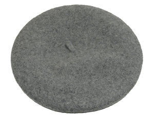 WSC500 Wool Beret in Flannel Grey