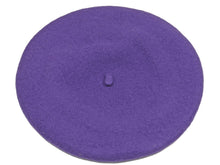 Load image into Gallery viewer, WSC500 Wool Beret in Purple
