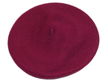 Load image into Gallery viewer, WSC500 Wool Beret in Wine

