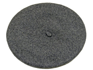 WSC500 Wool Beret in Charcoal