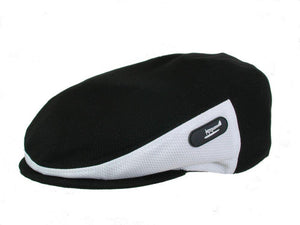 Zephyr Golf Cap in Black/White