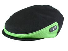 Load image into Gallery viewer, Zephyr Golf Cap in Black/Zest
