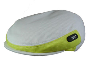 Zephyr Golf Cap in White/Yellow